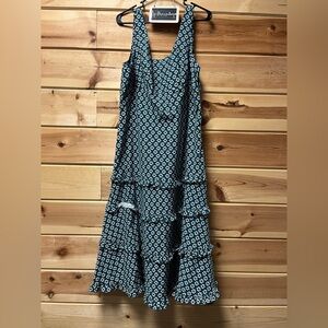 NWT Anthropologie Blythe tiered midi dress